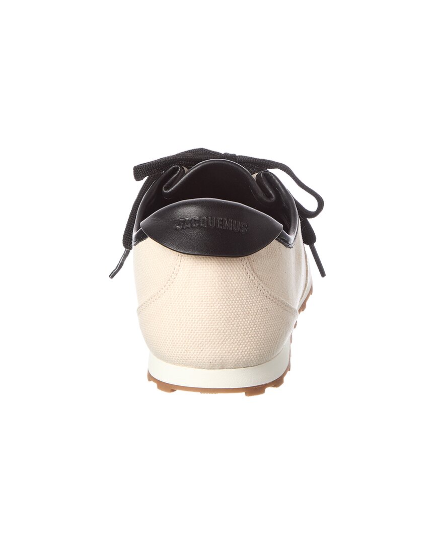 Jacquemus Jacquemus The Tennis Canvas & Leather Sneaker