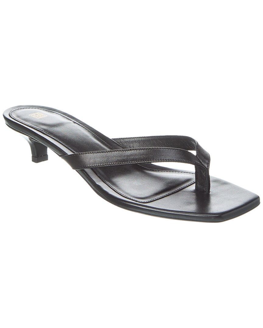 TOTEME Toteme Flip-Flop Leather Sandal