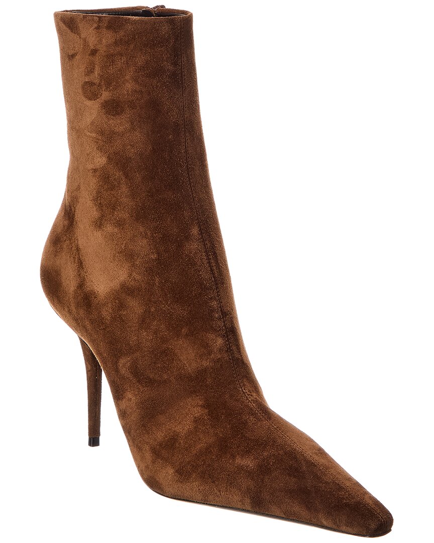 Saint Laurent Ashley 90 Suede Boot