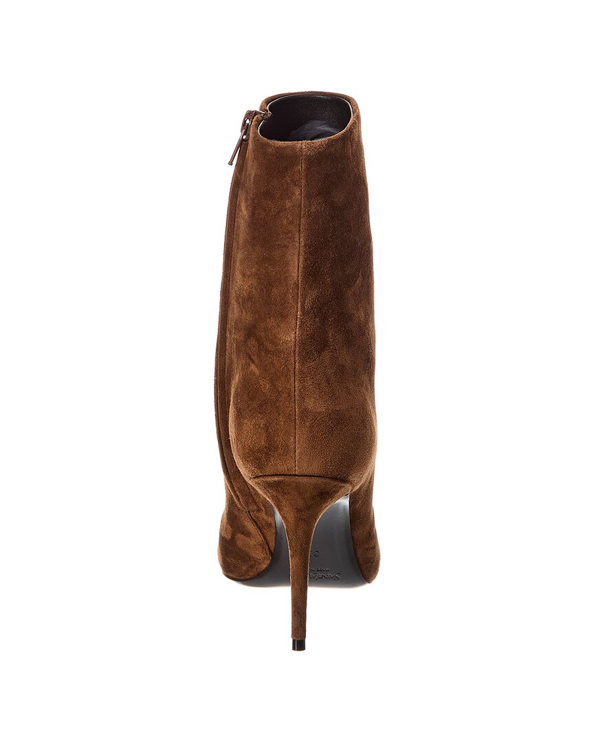 Saint Laurent Ashley 90 Suede Boot