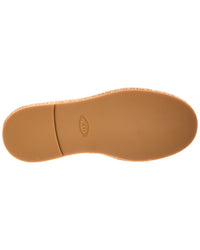 TOD's Tod's Leather & Raffia Espadrille