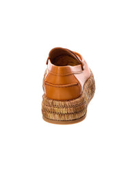 TOD's Tod's Raffia & Leather Espadrille