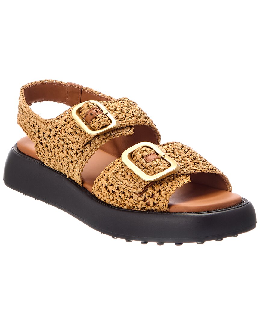 TOD's Tod's Gomma Raffia Sandal