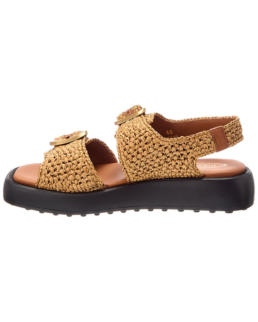 TOD's Tod's Gomma Raffia Sandal