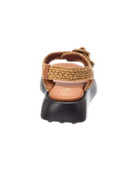 TOD's Tod's Gomma Raffia Sandal
