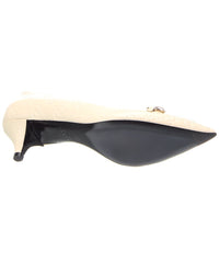 Gucci Gucci Horsebit Gg Leather Pump