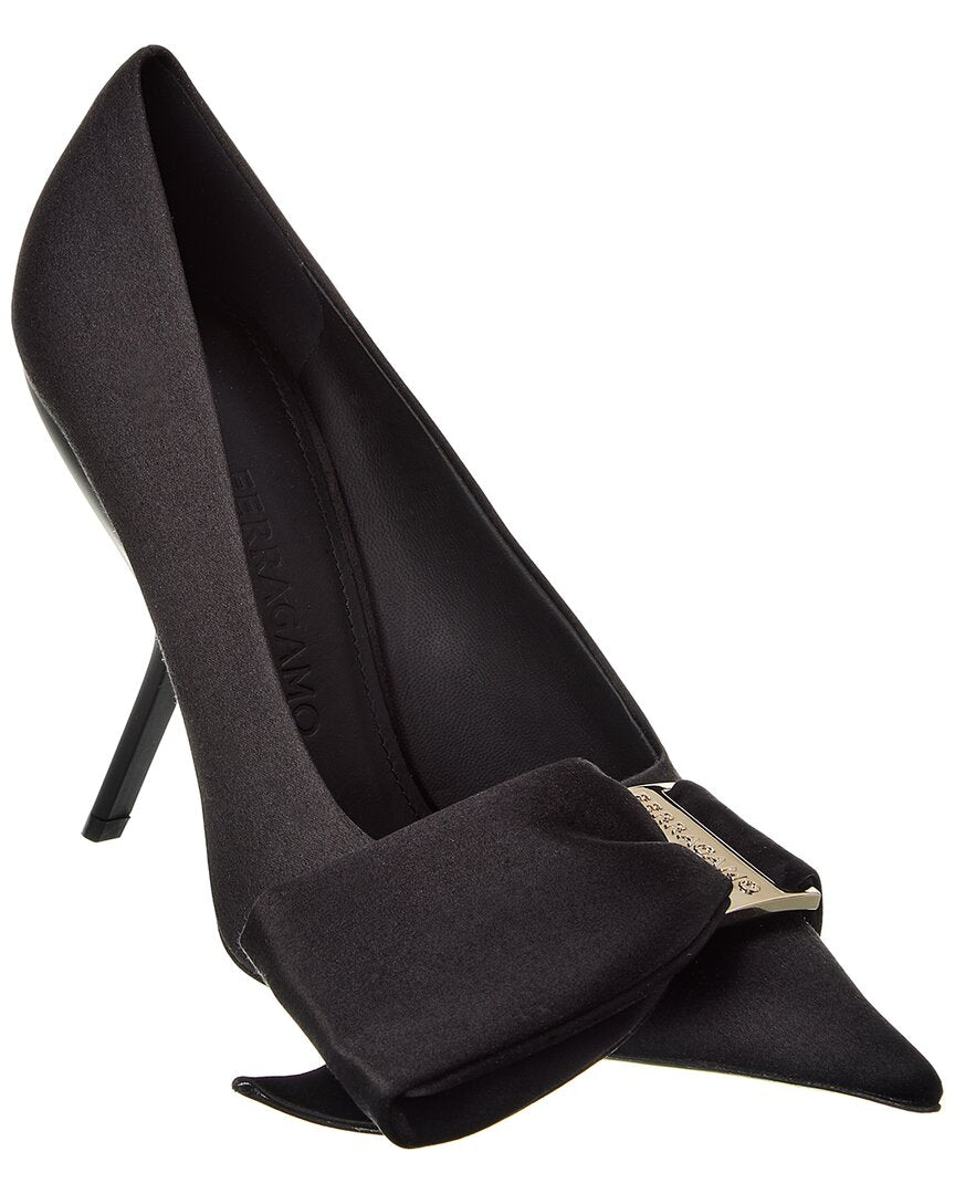 Ferragamo Erica X5 Satin Pump