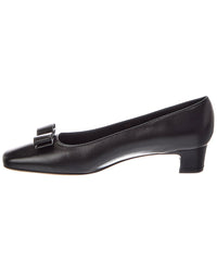 Ferragamo Ferragamo Iconic Bow Leather 40 Pump