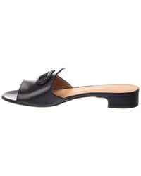 Ferragamo Ferragamo Ganicini Ornament Leather Flat