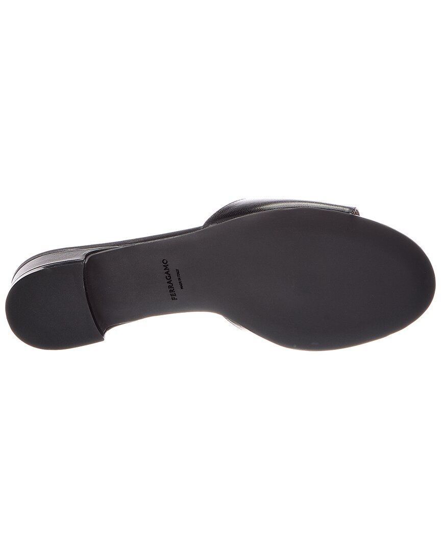 Ferragamo Ferragamo Ganicini Ornament Leather Flat