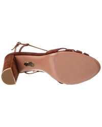 Aquazzura Aquazzura Aimee 85 Suede Sandal