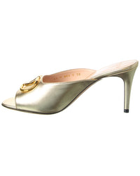 Valentino Valentino Vlogo 80 Signature Leather Sandal