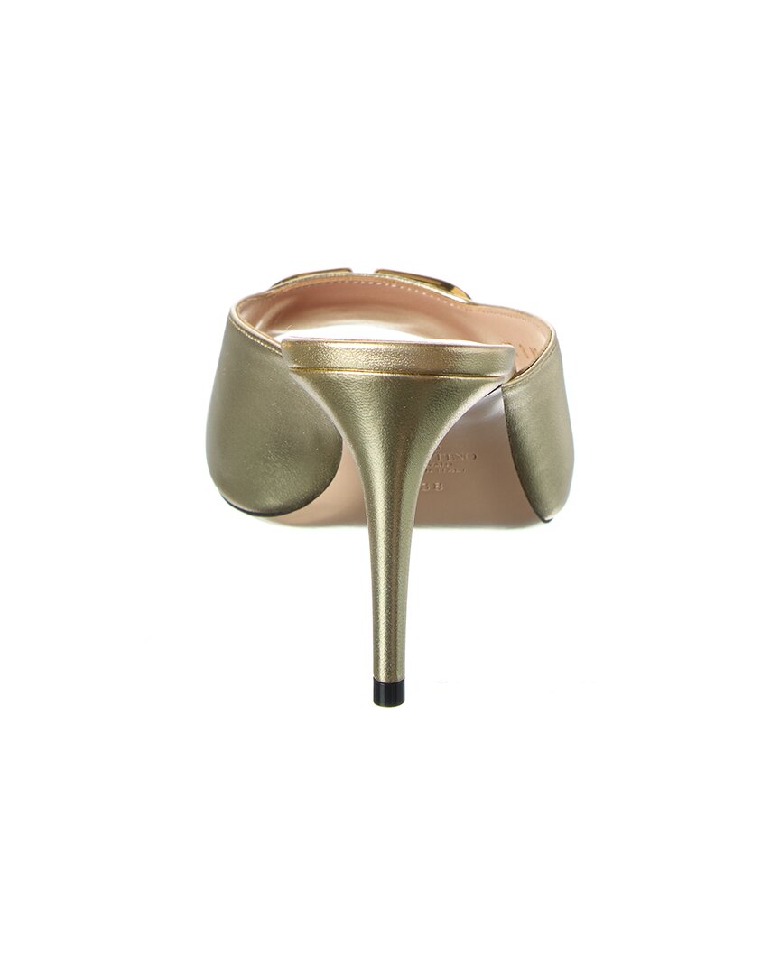 Valentino Valentino Vlogo 80 Signature Leather Sandal