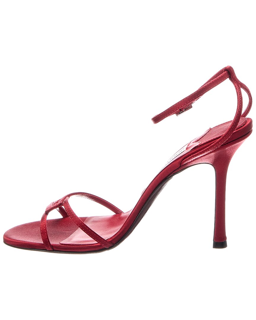 Jimmy Choo Jimmy Choo Leo 100 Satin Sandal