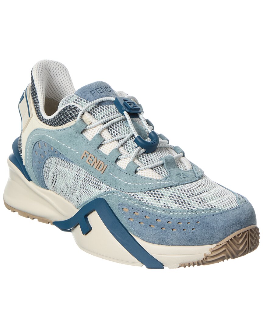 FENDI Fendi Flow Mesh & Leather Sneaker