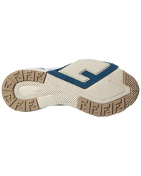 FENDI Fendi Flow Mesh & Leather Sneaker