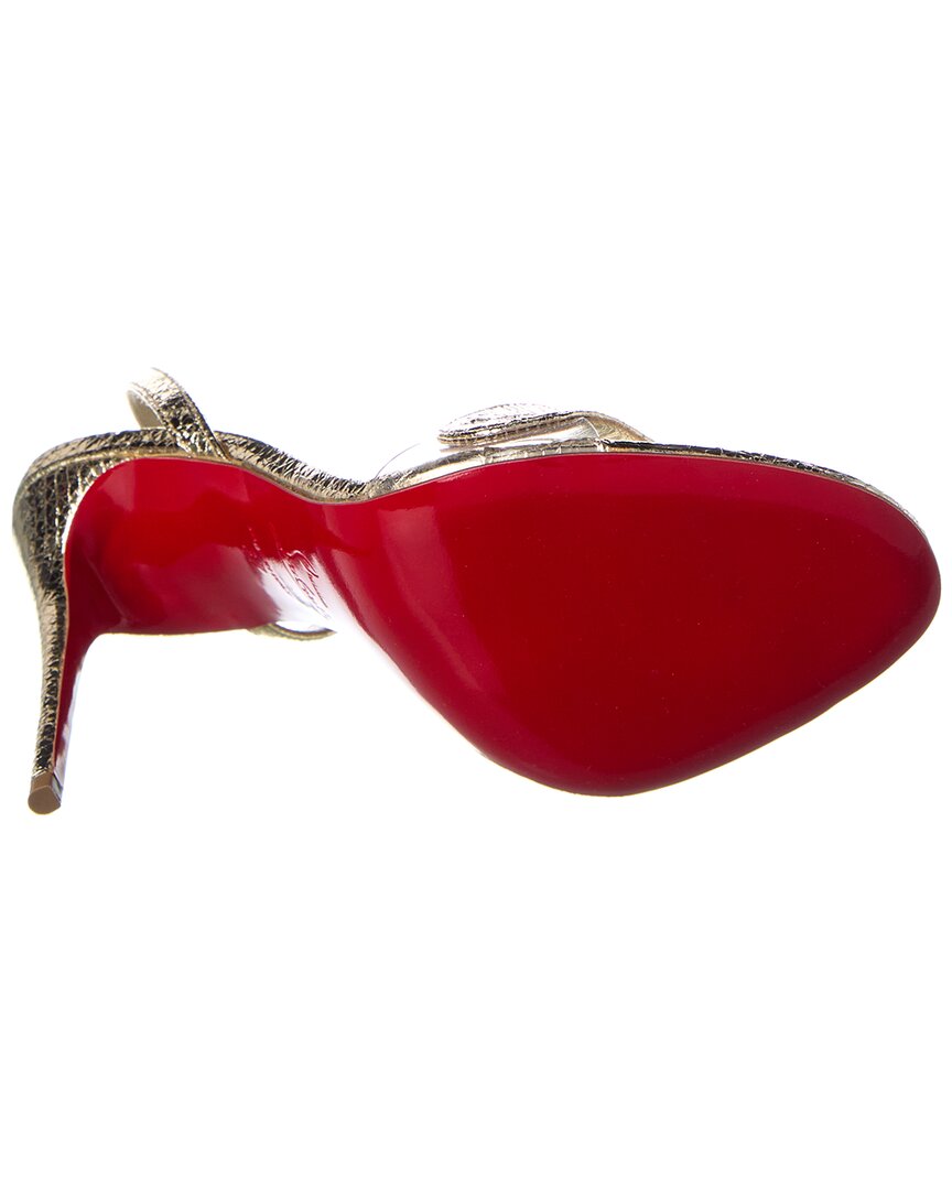 Christian Louboutin Christian Louboutin Rosalie 100 Leather Sandal
