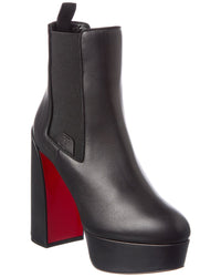 Christian Louboutin Christian Louboutin Movidastic 130 Leather Platform Bootie