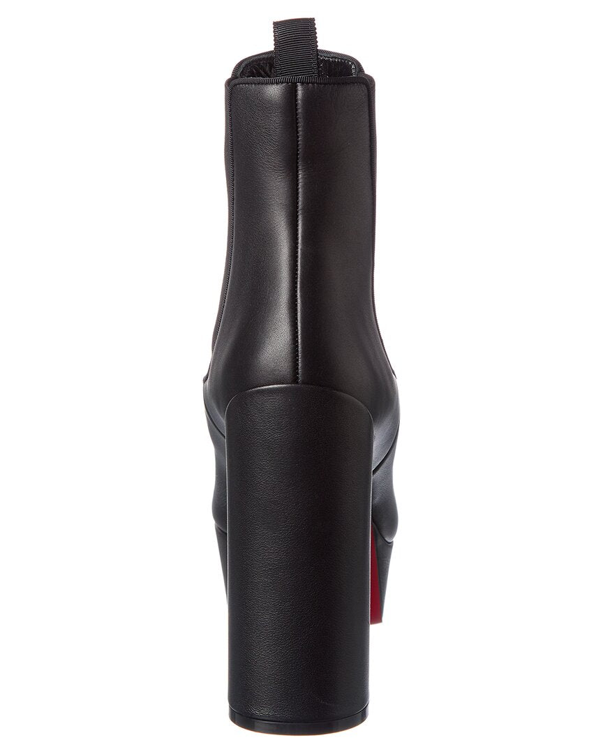 Christian Louboutin Christian Louboutin Movidastic 130 Leather Platform Bootie