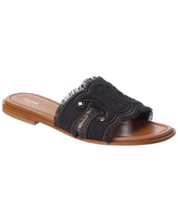 CELINE Celine Canvas Sandal