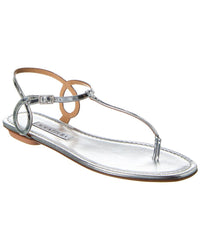 Aquazzura Aquazzura Almost Bare Leather Sandal