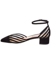 Aquazzura Aquazzura Alana 35 Suede & Mesh Pump