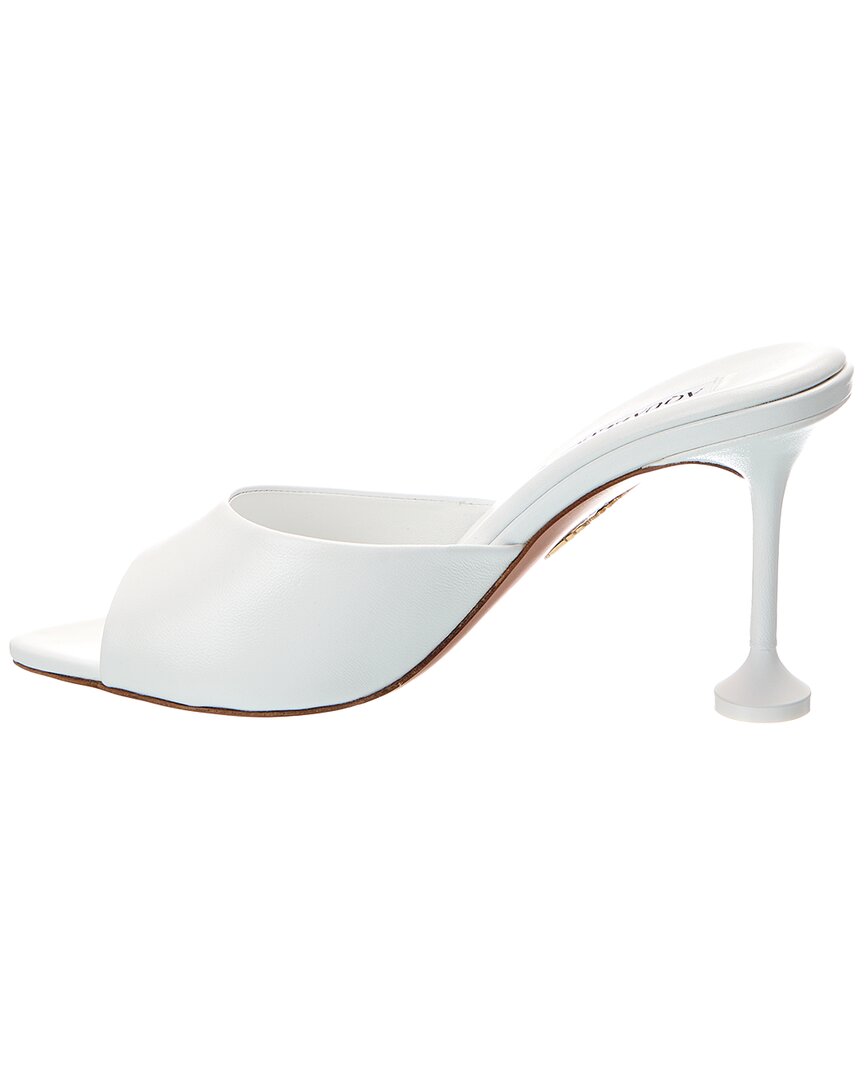 Aquazzura Aquazzura Bisous 85 Leather Sandal