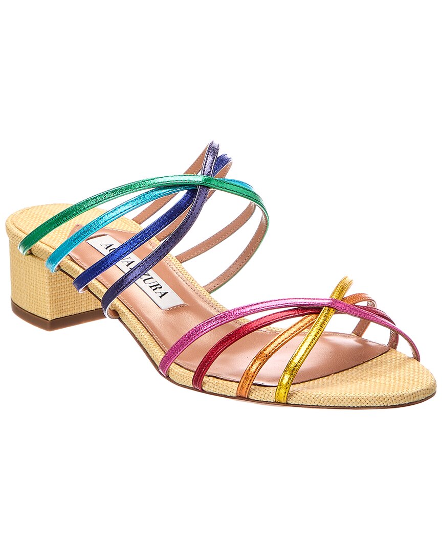 Aquazzura Aquazzura Tell Me 35 Leather Sandal