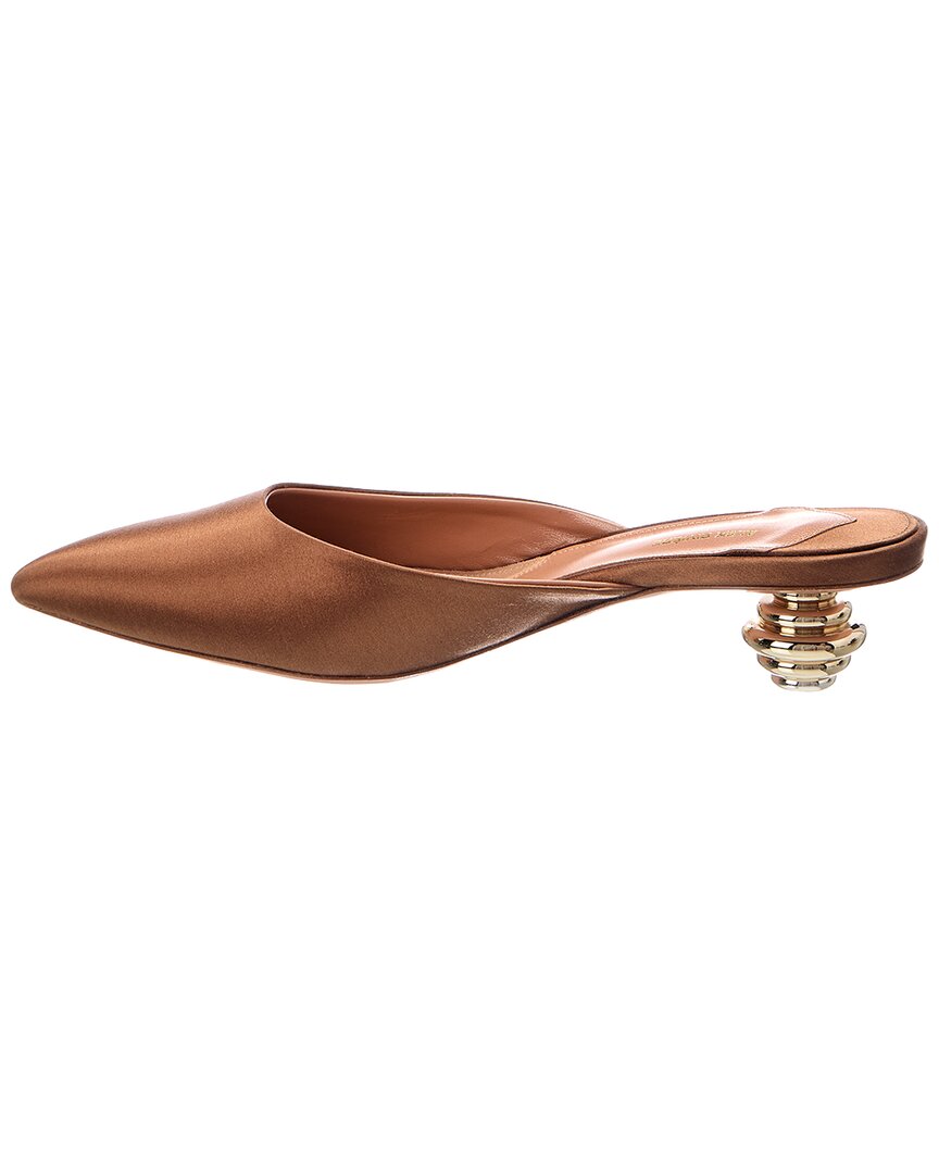 Aquazzura Aquazzura Alex 35 Jewel Satin Mule