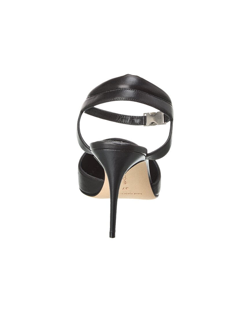 Manolo Blahnik Noumaknu 90 Leather Pump – Bluefly