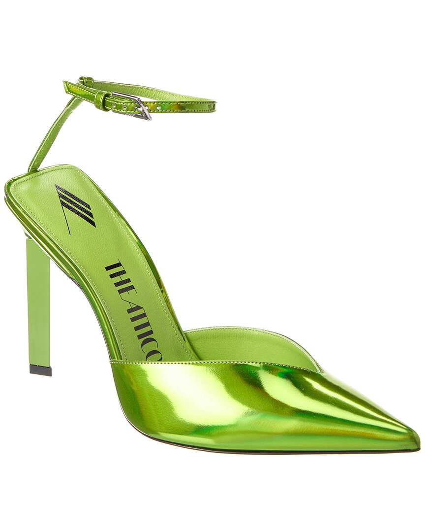 The Attico Perine Pump Green