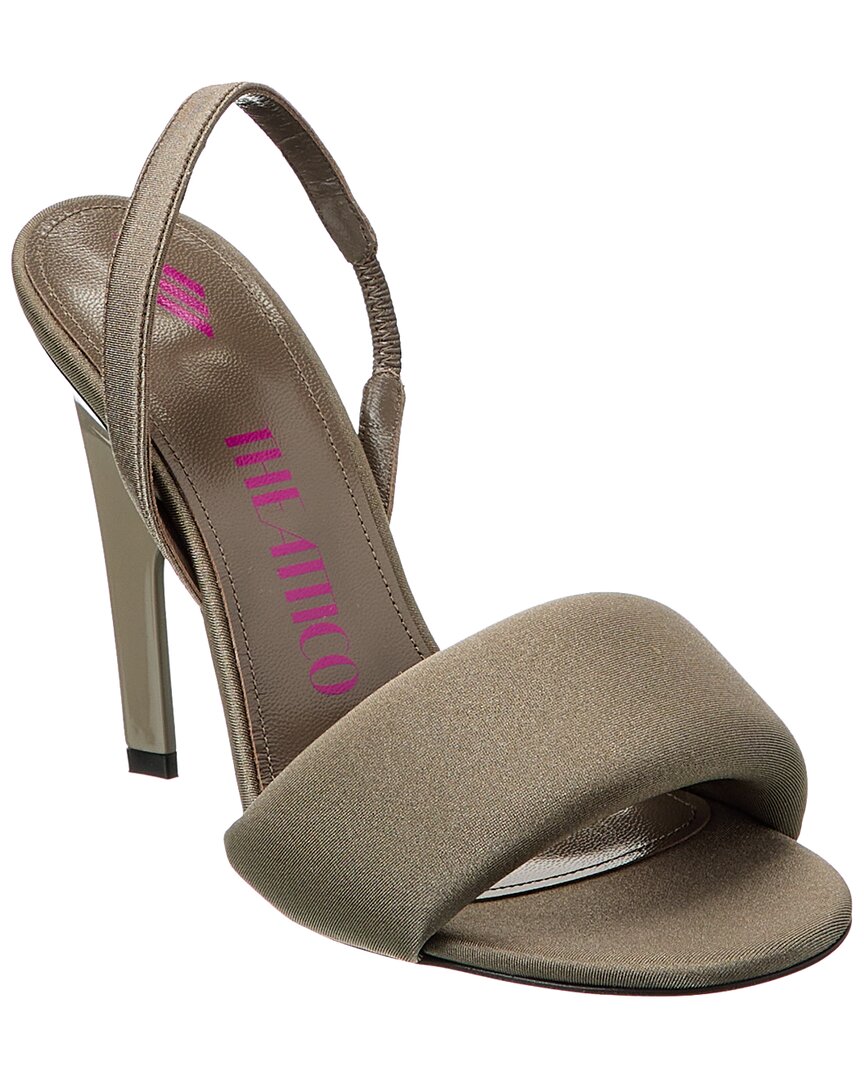 The Attico Rem Slingback Sandal Grey Multi