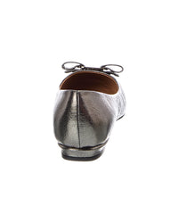Ferragamo Ferragamo Leather Ballerina Flat