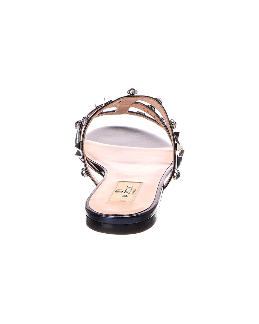 Valentino Valentino Rockstud Caged Leather Sandal