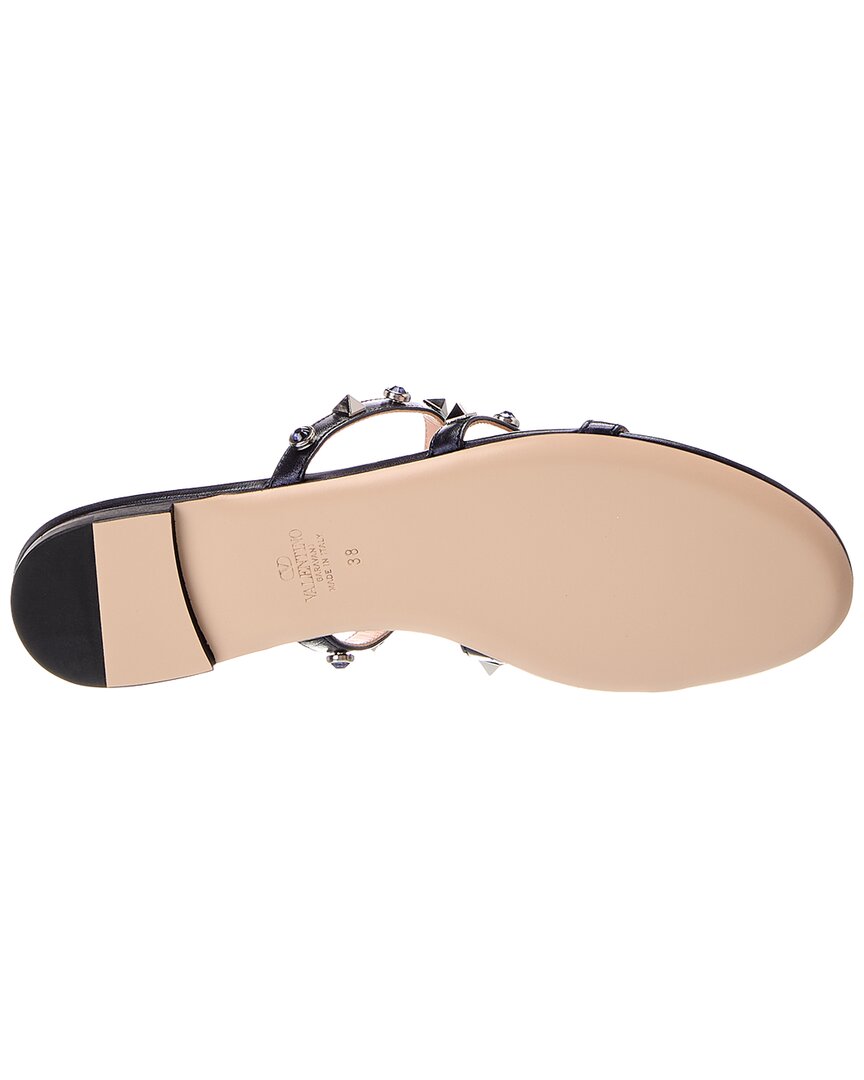 Valentino Valentino Rockstud Caged Leather Sandal