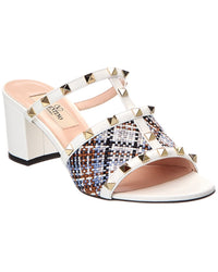Valentino Valentino Rockstud Leather Sandal