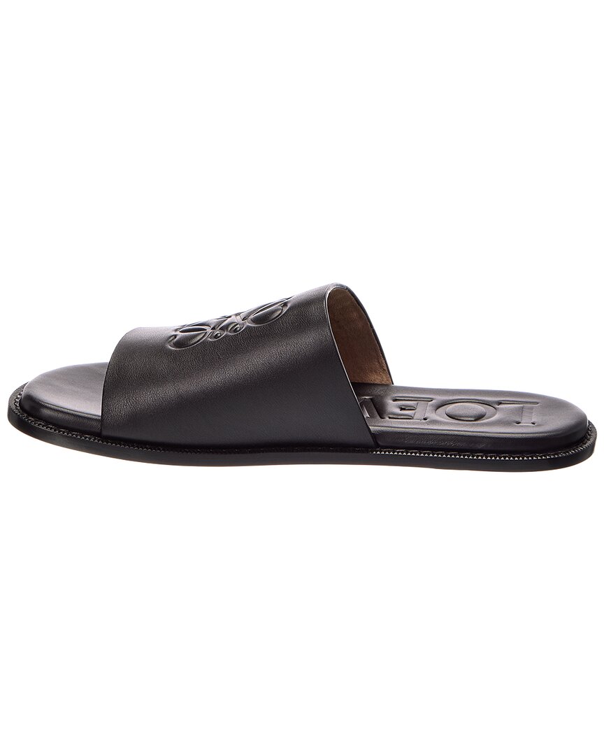 Loewe Loewe Flex Anagram Leather Sandal