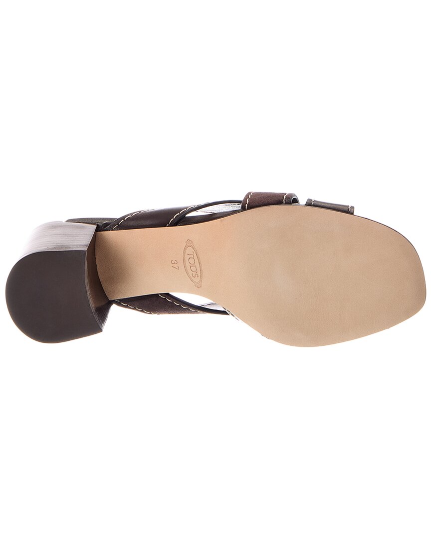 TOD's Tod's Leather & Suede Sandal