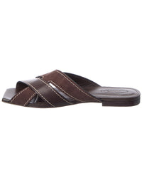 TOD's Tod's Suede & Leather Sandal