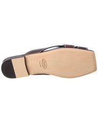 TOD's Tod's Suede & Leather Sandal