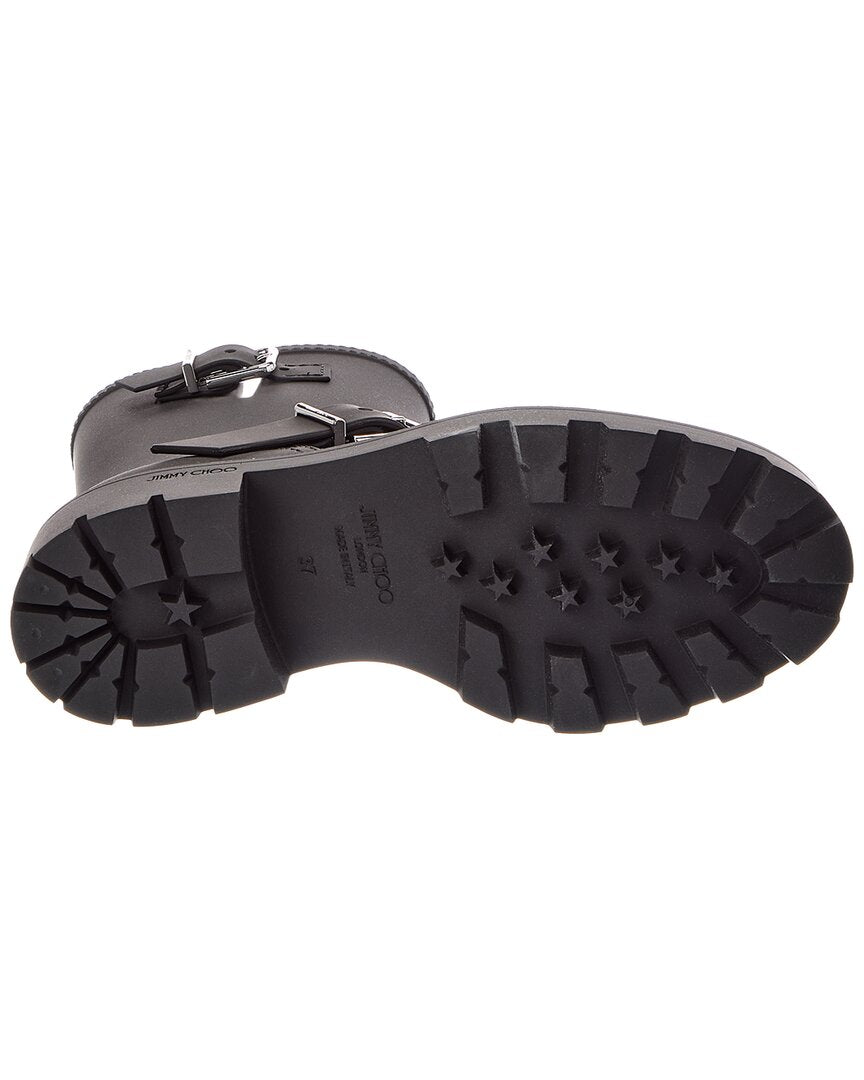 Jimmy Choo Jimmy Choo Biker Rubber Rain Boot