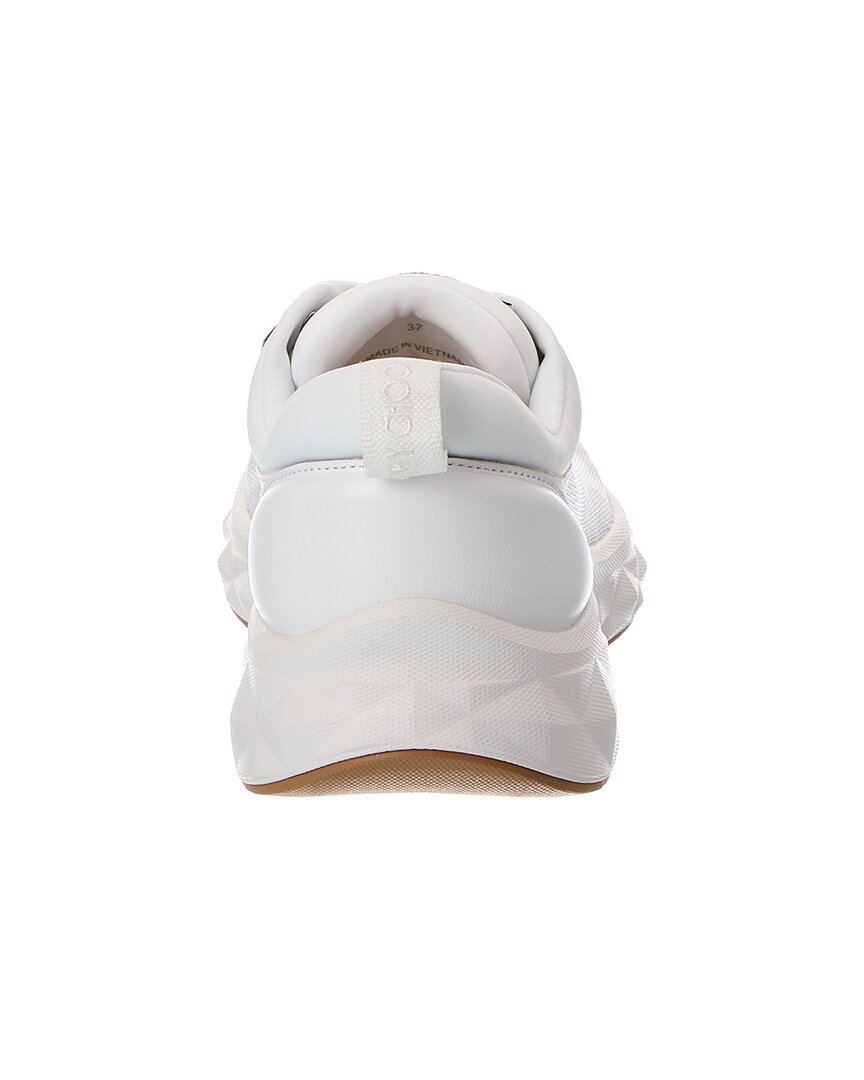 Jimmy Choo Diamond Run F Leather & Canvas Sneaker