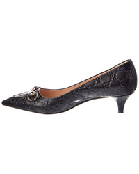 Gucci Gucci Gg 50Mm Horsebit Leather Pump