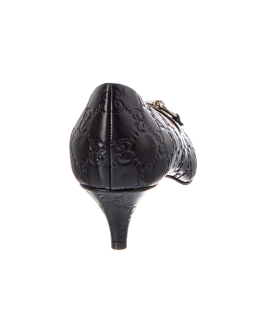 Gucci Gucci Gg 50Mm Horsebit Leather Pump