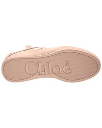Chloé Chloé Logo Satin Sneaker