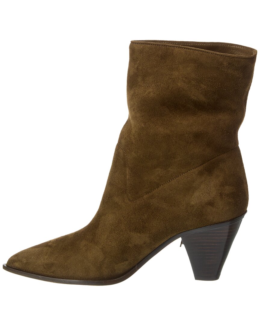 Aquazzura Marfa 70 Suede Bootie