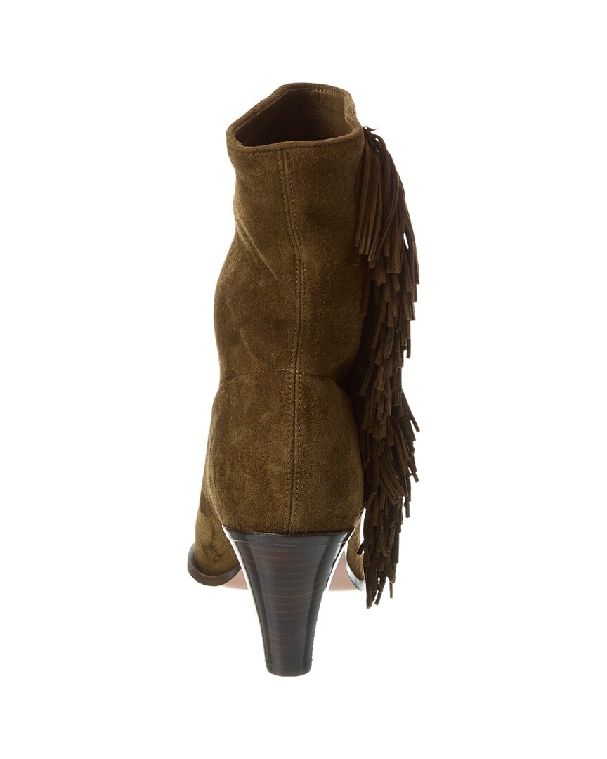 Aquazzura Marfa 70 Suede Bootie