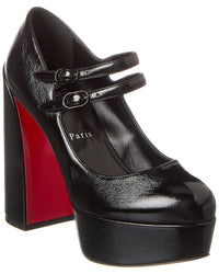 Christian Louboutin Christian Louboutin Movida Jane 130 Leather Platform Pump