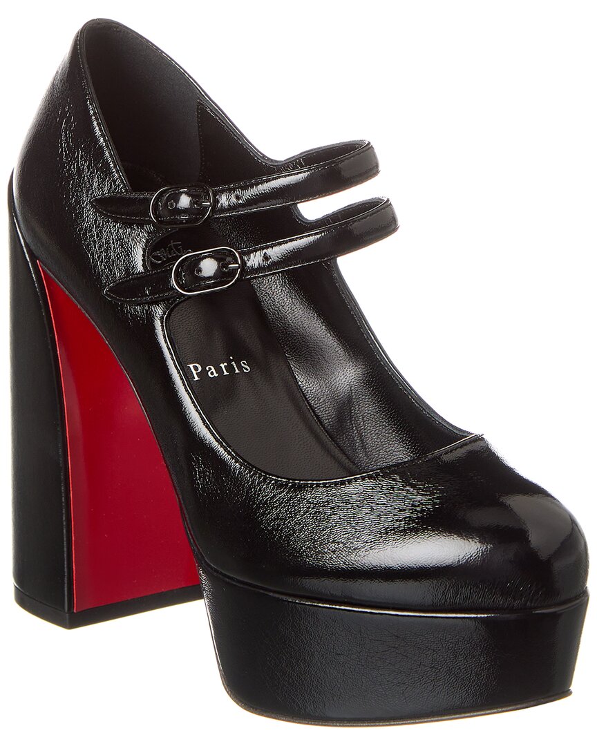 Christian Louboutin Christian Louboutin Movida Jane 130 Leather Platform Pump