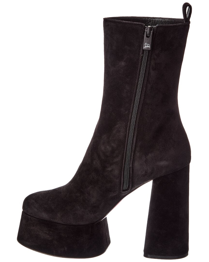 Christian Louboutin Christian Louboutin Suede Bootie